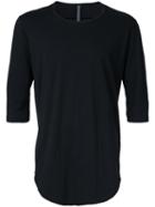 Kazuyuki Kumagai Three-quarter Sleeve T-shirt, Men's, Size: 2, Black, Cotton