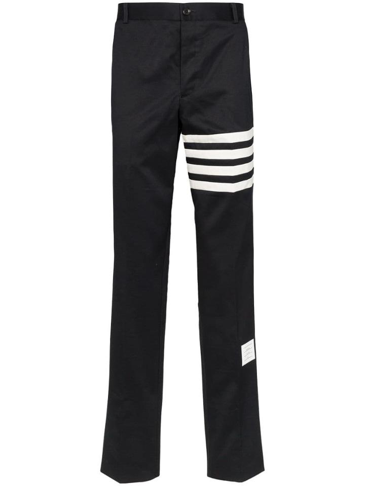 Thom Browne Unconstructed Chino Trousers - 415fw19 Blue