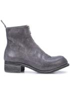 Guidi Zipped Ankle Boots - Blue