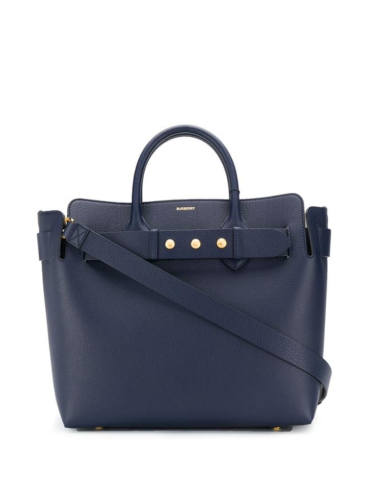 Burberry Small Triple Stud Belt Bag - Blue