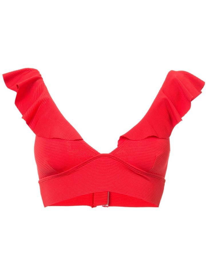 Duskii Sunset Bikini Top - Red