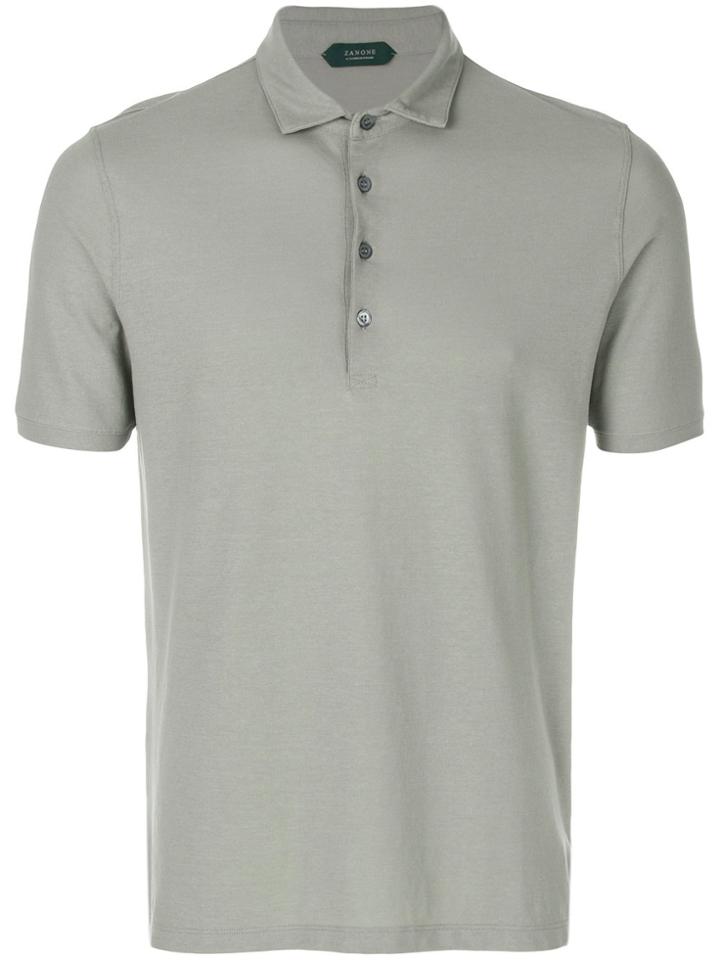 Zanone Polo Shirt - Grey