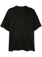 Wooyoungmi Oversized Pocket T-shirt - Black