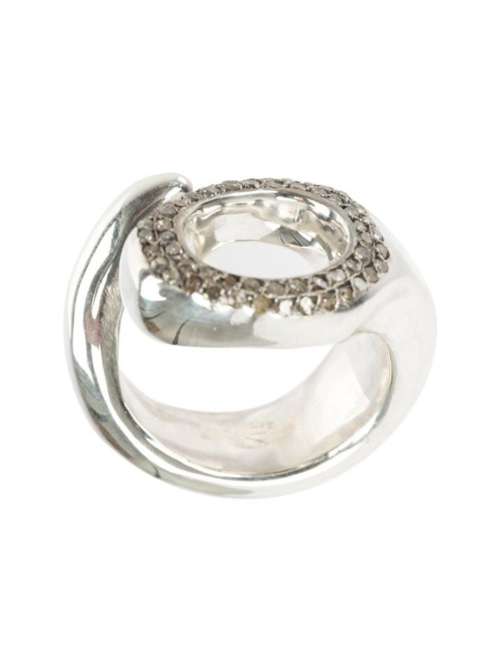 Rosa Maria Cognac Diamond Ring