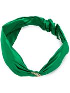 Jennifer Behr Embellished Turban - Green