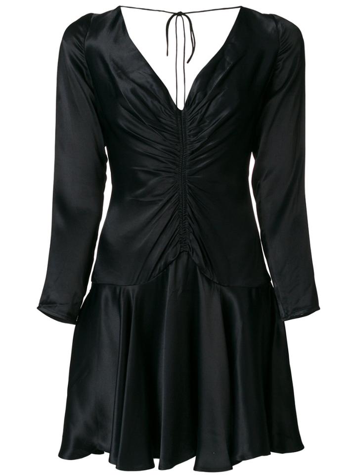 Zimmermann V-neck Flared Dress - Black