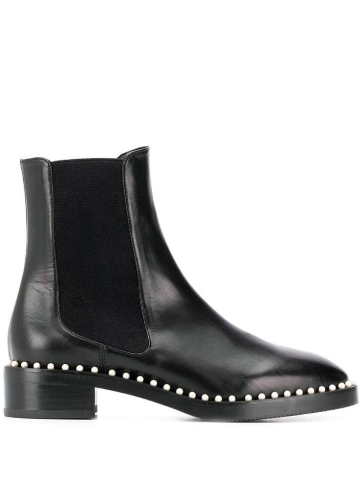 Stuart Weitzman Cline Chelsea Boots - Black