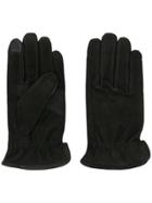 Filippa-k Contrast Textured Gloves - Black