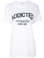 P.a.r.o.s.h. Addicted T-shirt - White