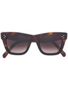 Céline Eyewear Small 'catherine' Sunglasses - Brown