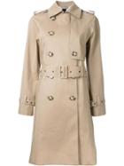 Stella Mccartney Aylin Trench Coat, Women's, Size: 42, Nude/neutrals, Cotton