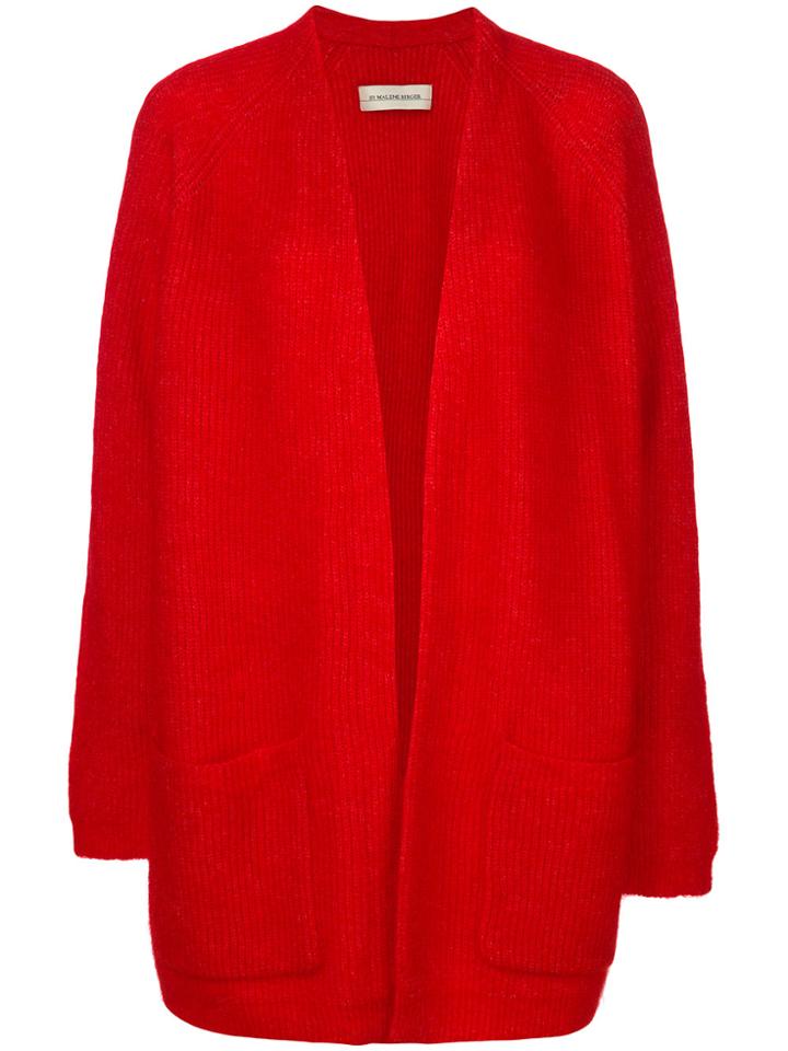 By Malene Birger Oversized Cardigan - Red