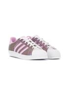 Adidas Kids Teen Lace-up Sneakers - Multicolour