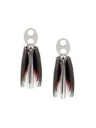 Paco Rabanne Dangling Circle Earrings - Silver