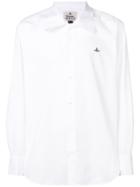 Vivienne Westwood Embroidered Logo Shirt - White