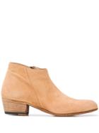 Pantanetti Suede Ankle Boots - Neutrals