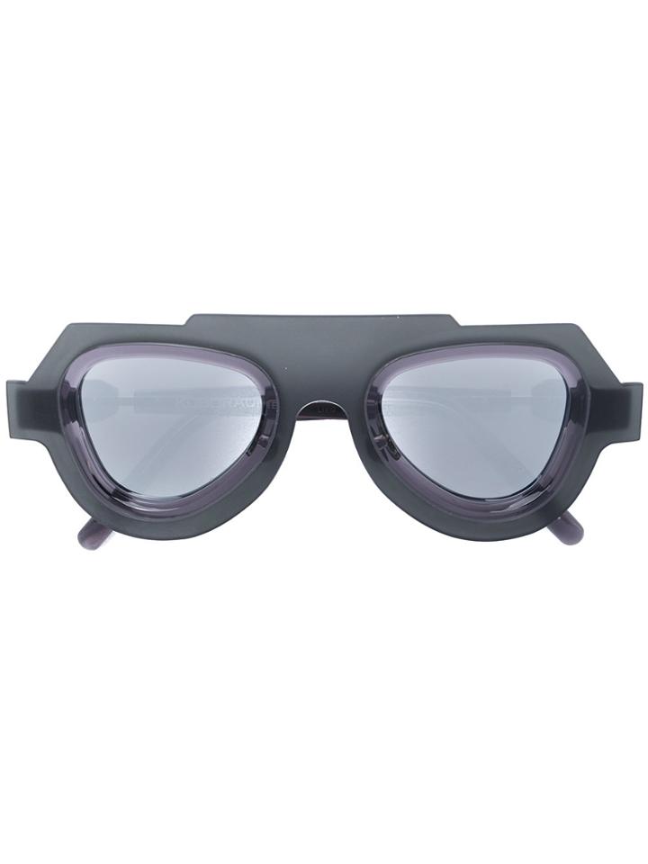 Kuboraum Stylized Sunglasses - Grey