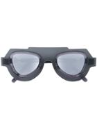 Kuboraum Stylized Sunglasses - Grey