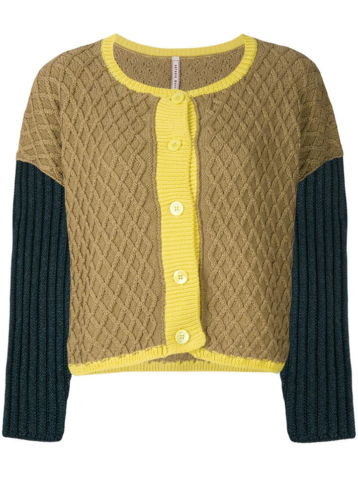 Antonio Marras Dropped Shoulder Cardigan - Green
