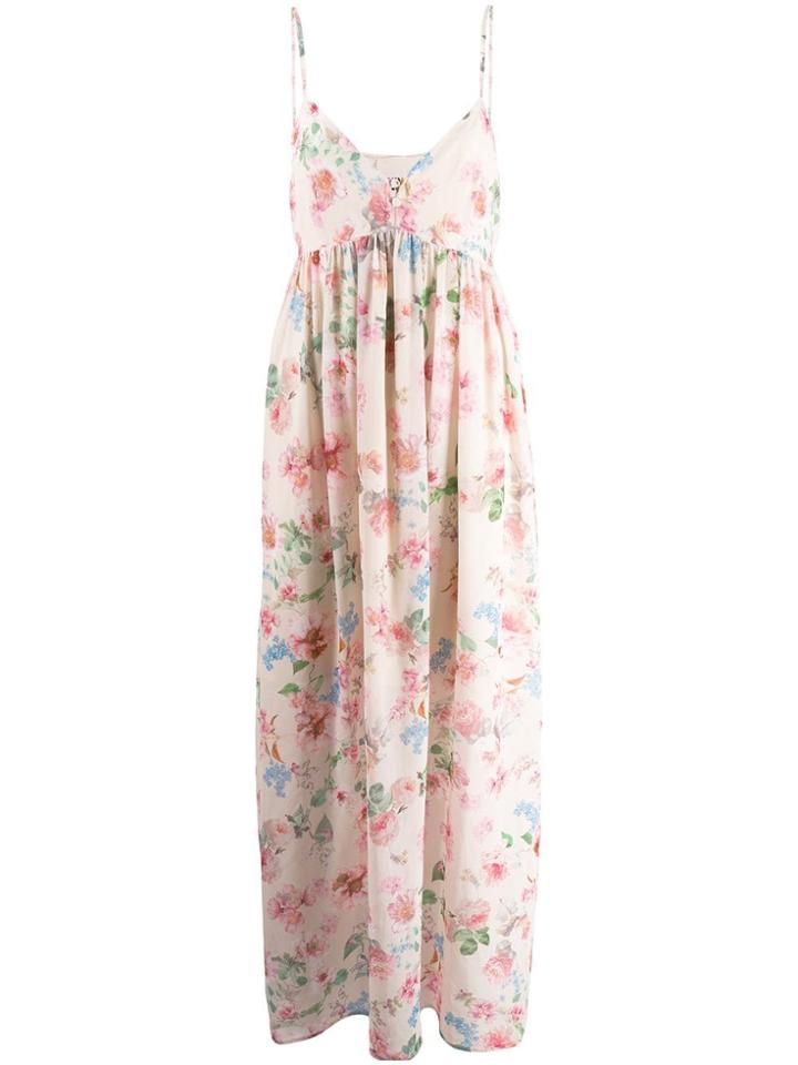 Aniye By Floral Print Dress - Neutrals