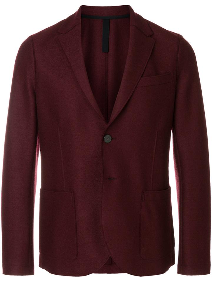 Harris Wharf London Felt Blazer - Red