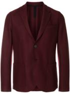 Harris Wharf London Felt Blazer - Red