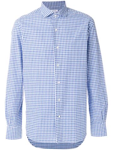 Orian Classic Checked Shirt - Blue