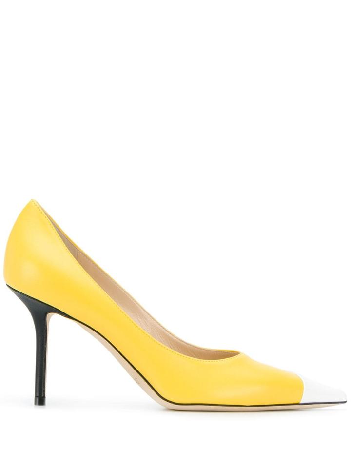 Jimmy Choo Love 85mm Pumps - Yellow
