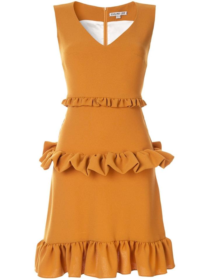 Edeline Lee Short Gesture Dress - Yellow