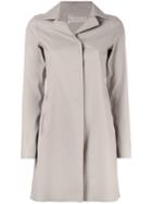 Herno - Classic Single-breasted Coat - Women - Polyimide - 40, Women's, Nude/neutrals, Polyimide