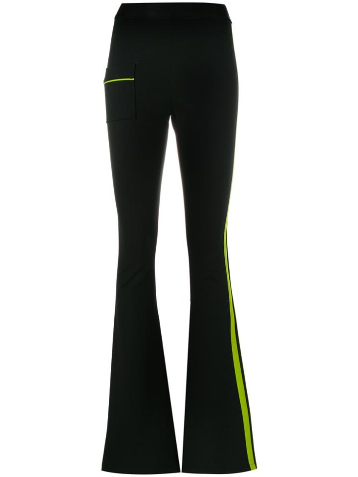 Norma Kamali Side Stripe Jogging Pants - Grey