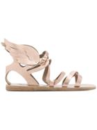 Ancient Greek Sandals Nephelle Winged Sandals - Pink & Purple