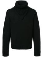 Fay V-neck Jumper - Brown