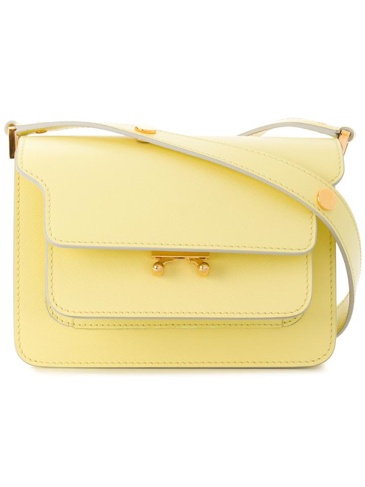 Marni Mini Trunk Bag - Yellow & Orange
