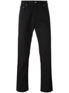 Ami Alexandre Mattiussi Cropped Carrot Fit Jeans, Men's, Size: 30, Black, Cotton