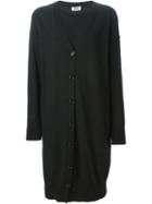 Sonia By Sonia Rykiel Button-up Cardi-coat, Women's, Size: Medium, Black, Silk/cotton