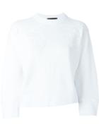 Dsquared2 Palm Tree Sweatshirt, Women's, Size: Xs, White, Cotton