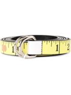 Maison Margiela Printed Buckle Belt - Yellow & Orange