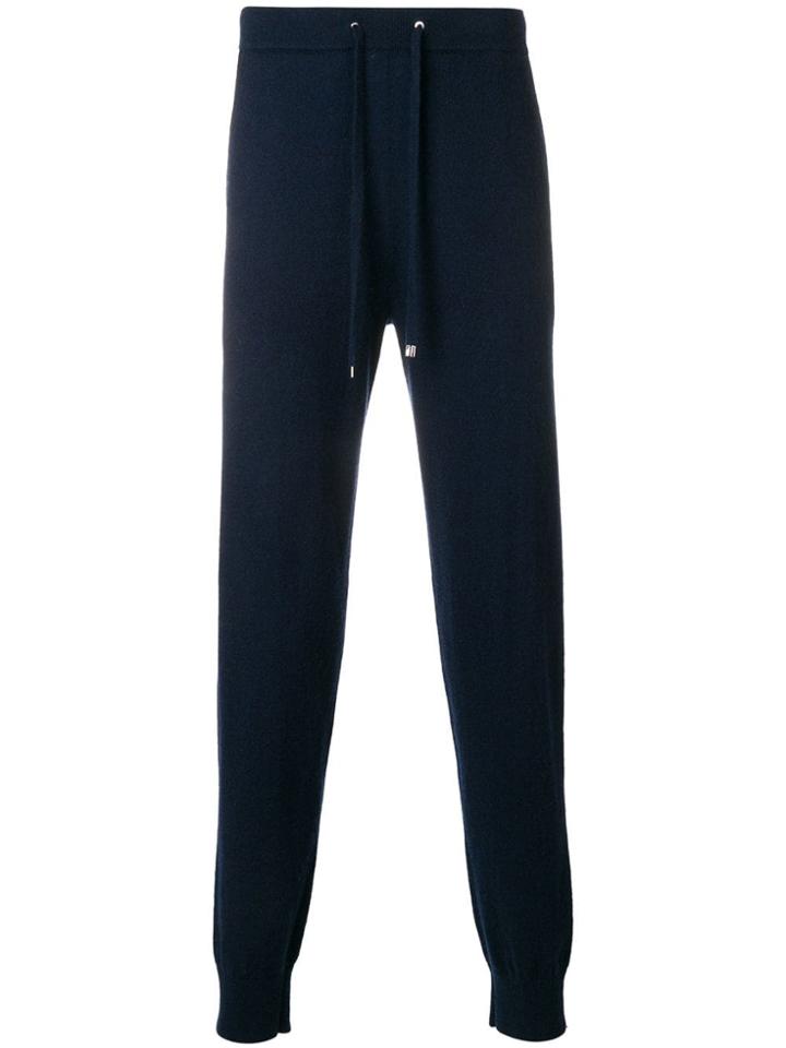 Ron Dorff Drawstring Fitted Trousers - Blue