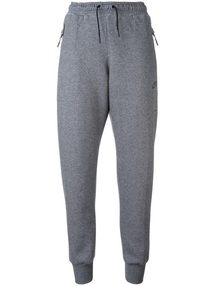 Nike Tech Fleece Track Pants, Women's, Size: Medium, Grey, Polyester/cotton