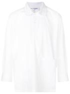 Comme Des Garçons Shirt Peter Pan Collar Shirt - White