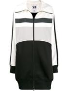 Y-3 Oversize Varsity Track Jacket - Black