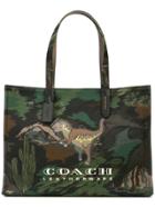 Coach Coach 37329 Mw/bk Natural (vegetable)->canvas - Green