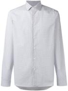 Prada Celeste Shirt, Men's, Size: 39, White, Cotton