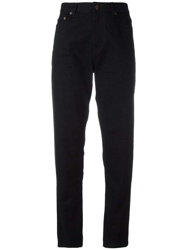 Saint Laurent Boyfriend Jeans - Black