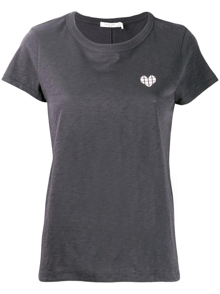 Rag & Bone Heart T-shirt - Grey