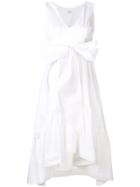 P.a.r.o.s.h. Front Bow Dress - White