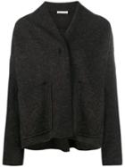 Stefano Mortari Collarless Jacket - Grey