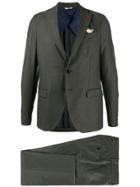 Manuel Ritz Two-piece Regular-fit Suit - Green