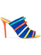 Malone Souliers Strappy Slip-on Mules - Multicolour